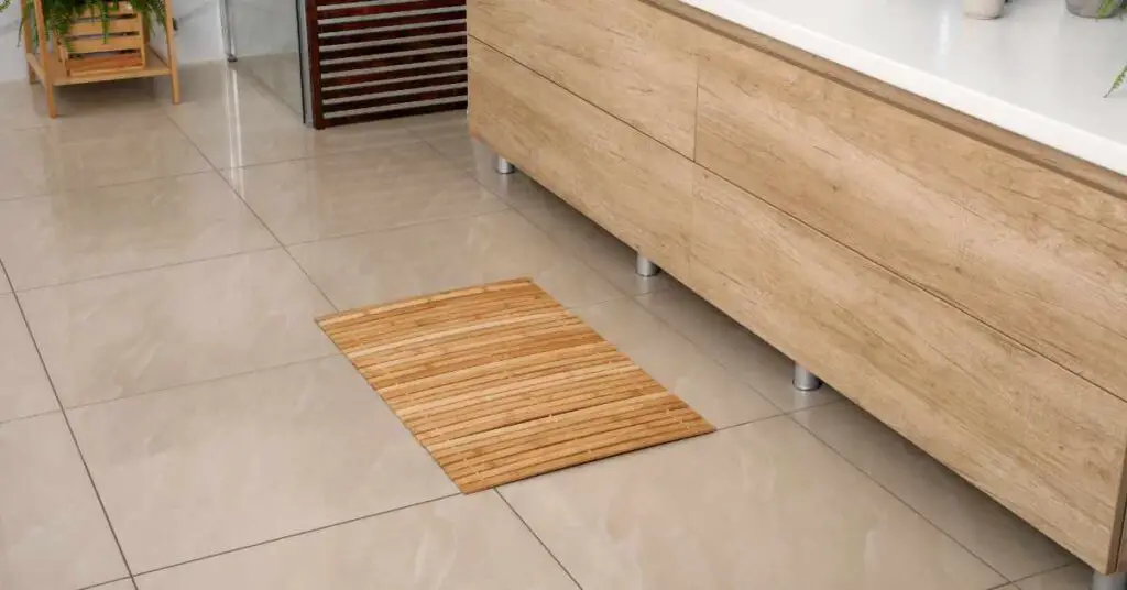 Can you wash bathroom floor mats in washing machine?
