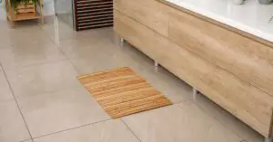 Can you wash bathroom floor mats in washing machine?