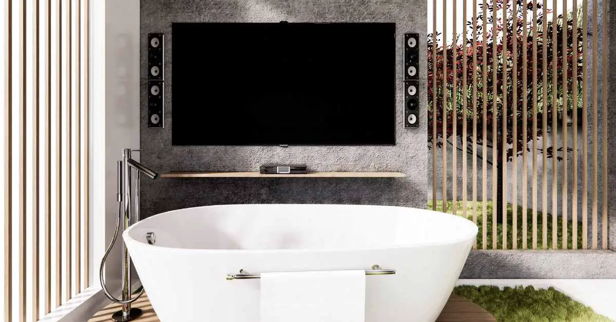 Is It Safe to Put a TV in the Bathroom?