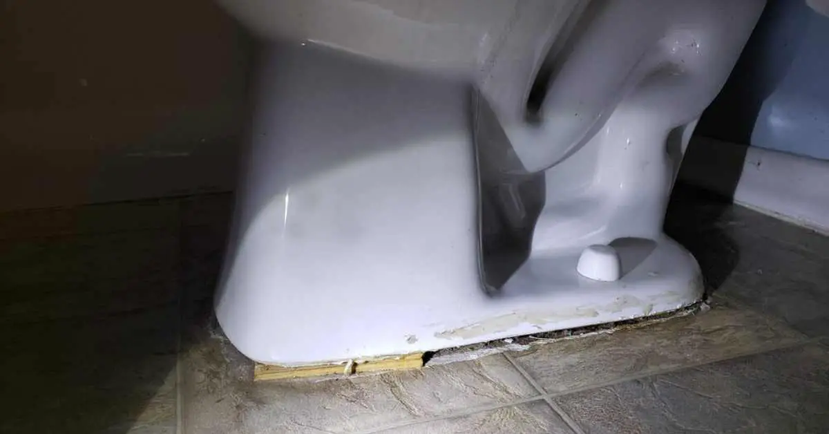 How to Shim a Toilet on an Uneven Floor?