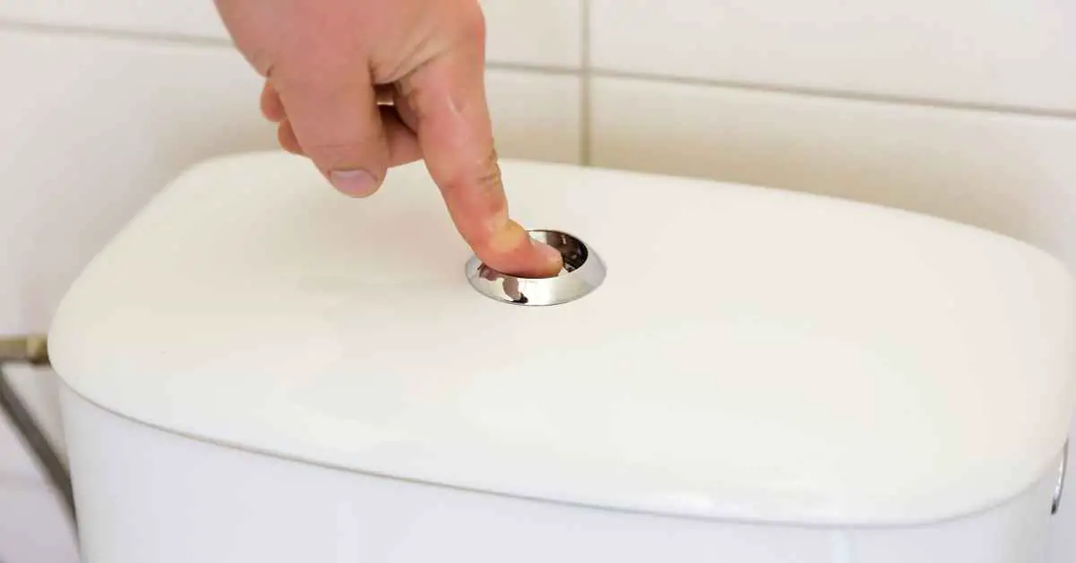 Push Button Toilet Flush Stuck Down