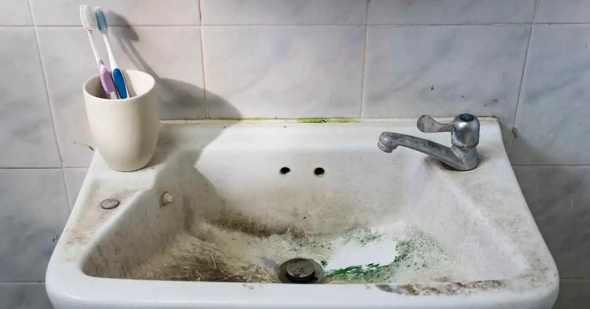 Why is White Slime in Bathroom Sink Drain?